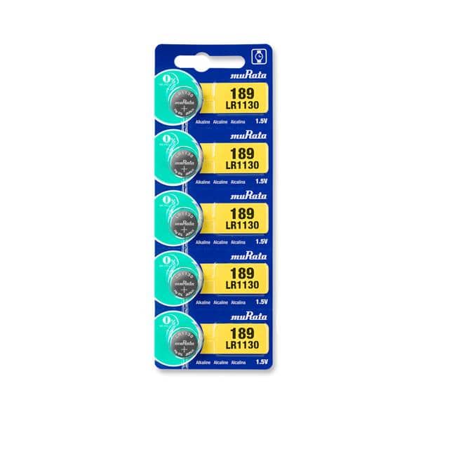LR1130 (189) MURATA LR1130 BATTERY 1.5V ALKAL