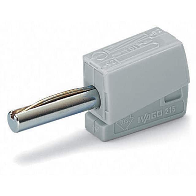 215-811 BANANA PLUG; FOR SOCKET 4 MM ; 2