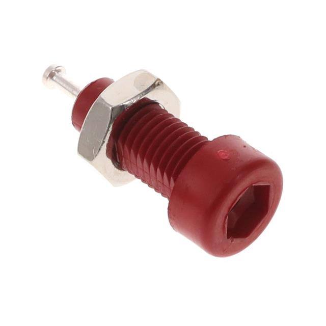 9218RED CONN TIP JACK TURRET RED