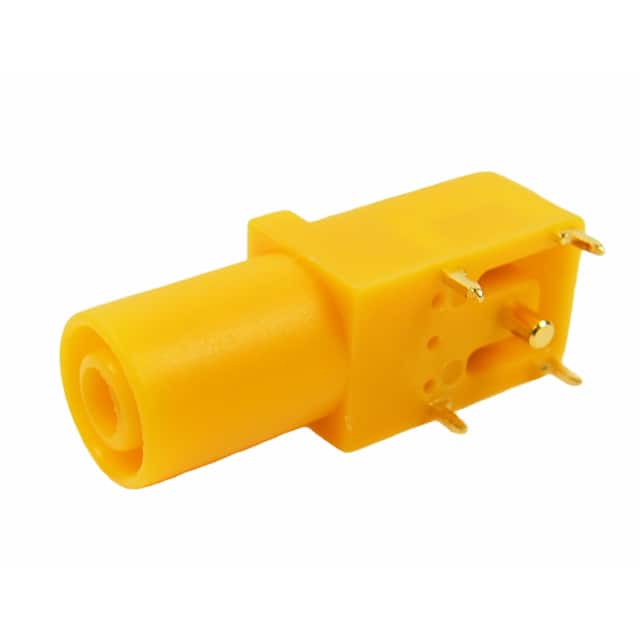 FCR7350Y 4MM PANEL SKT S16N-PC YELLOW