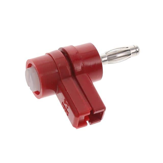 9304RED CONN BANANA PLUG SOLDERLESS RED
