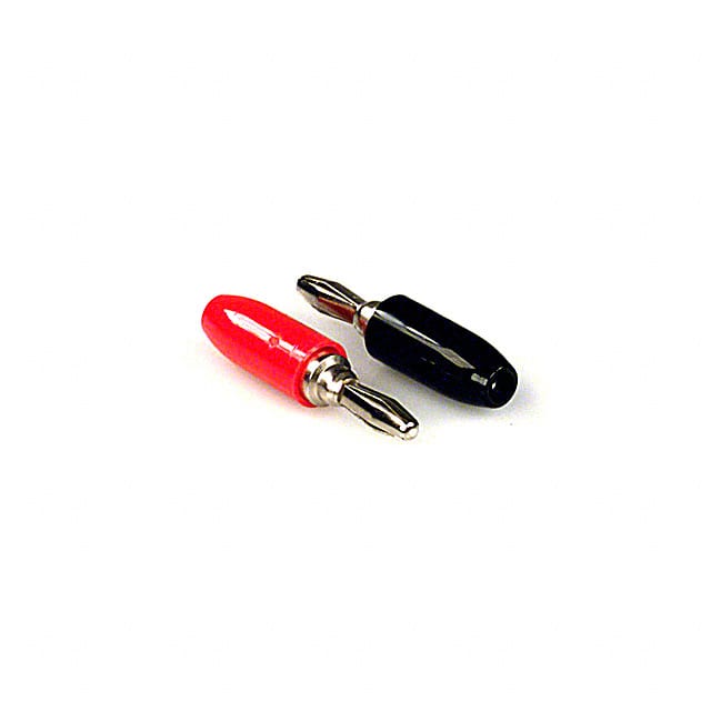 8012 R/B CONN BANANA PLUG STACK 2PC