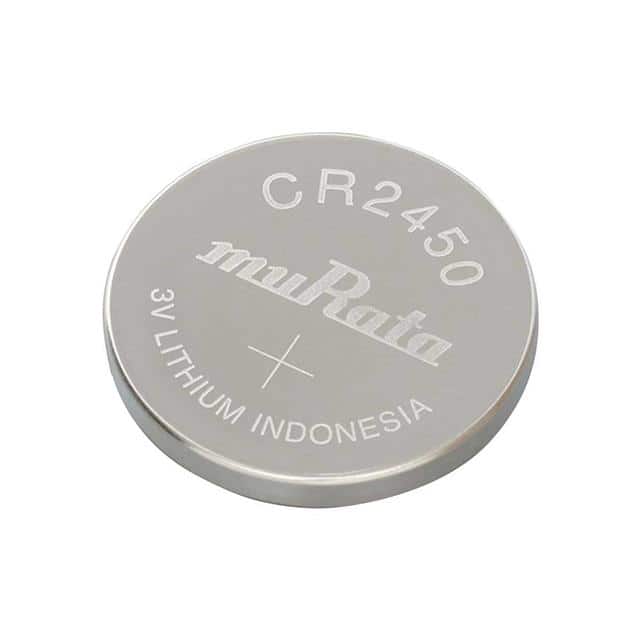 MUR-CR2450 BATTERY LITHIUM 3V COIN 24.5MM