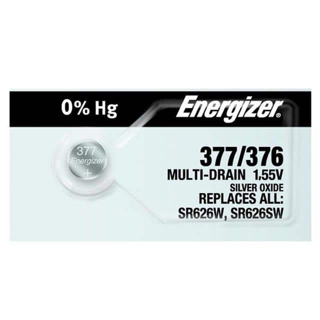 E-376-377 TS SLVR-OX 1.55V 6.8MM BUTTON CELL