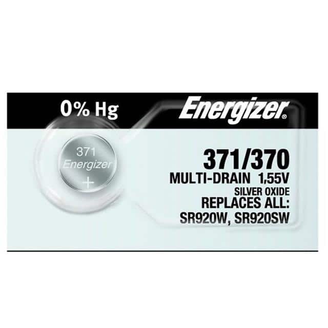 E-370-371 TS SLVR-OX 1.55V 9.5MM BUTTON CELL