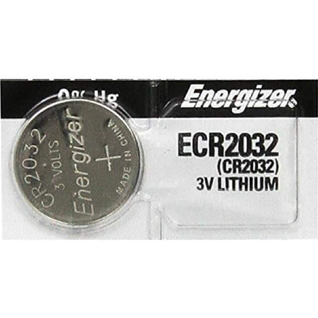 E-CR2032 TS BATTERY LITHIUM 3V COIN 20MM