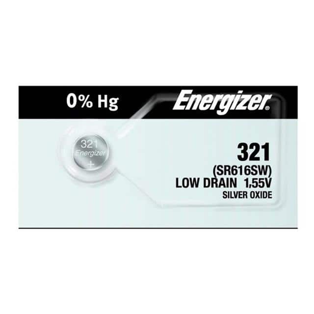 E-321 TS SLVR-OX 1.55V 6.8MM BUTTON CELL