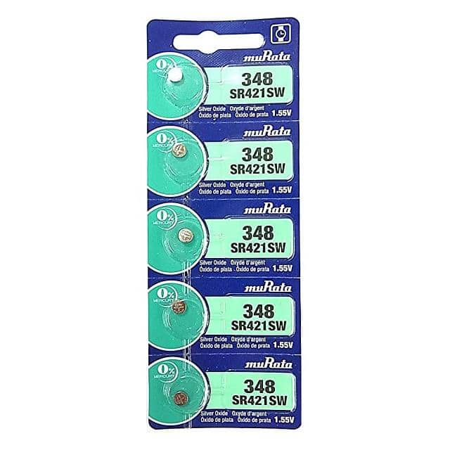 SR421SW MURATA 348 BATTERY SR 1.55V 4.8M