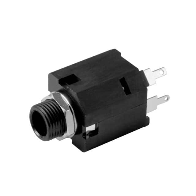 MJ-63052A AUDIO JACK, 6.35 MM, VERTICAL, 2