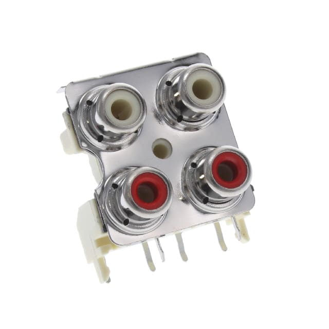 PJRAS2X2S01X CONN RCA JACK MONO 3.2MM R/A