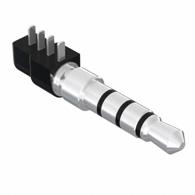 54-00035 CONN PLUG STEREO 3.5MM RA 4COND