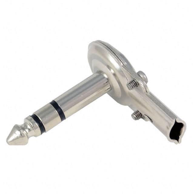 50-00185 CONN PLUG STEREO 6.35MM RA 3COND