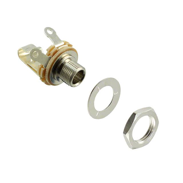 12A CONN JACK MONO 6.35MM PNL MNT