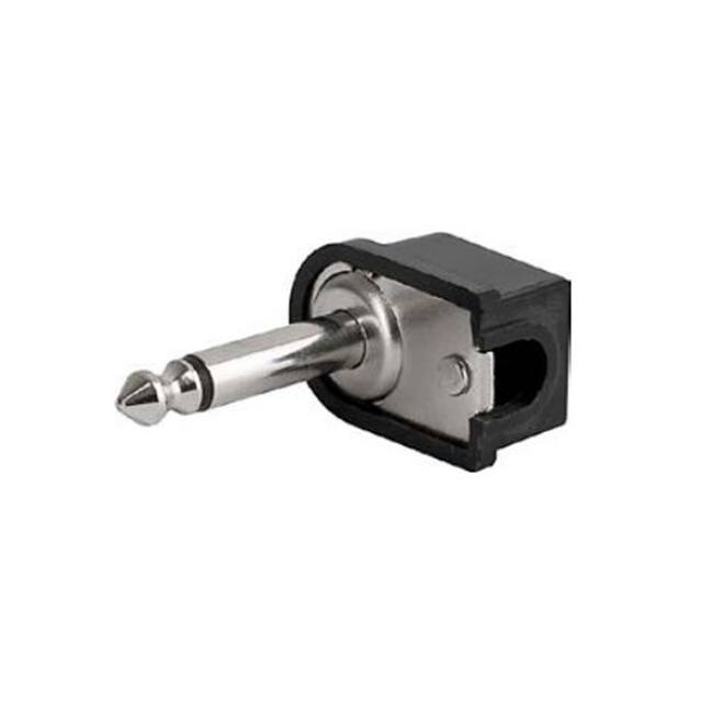 4833.1220 CONN PLUG MONO 6.35MM R/A 2COND
