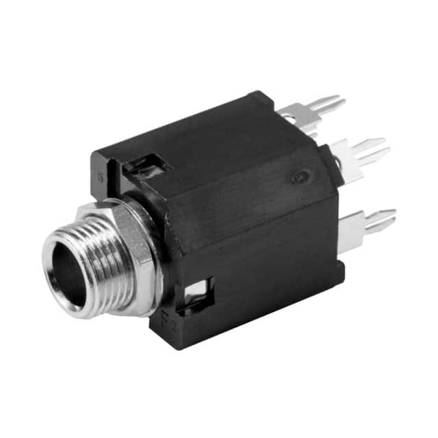SJ-63083D AUDIO JACK, 6.35 MM, VERTICAL, 3