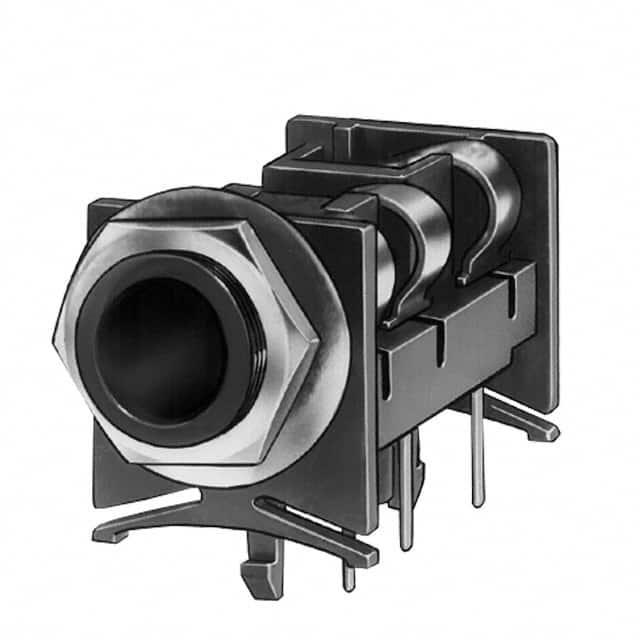 SN49B12B CONN JACK STEREO 6.35MM R/A