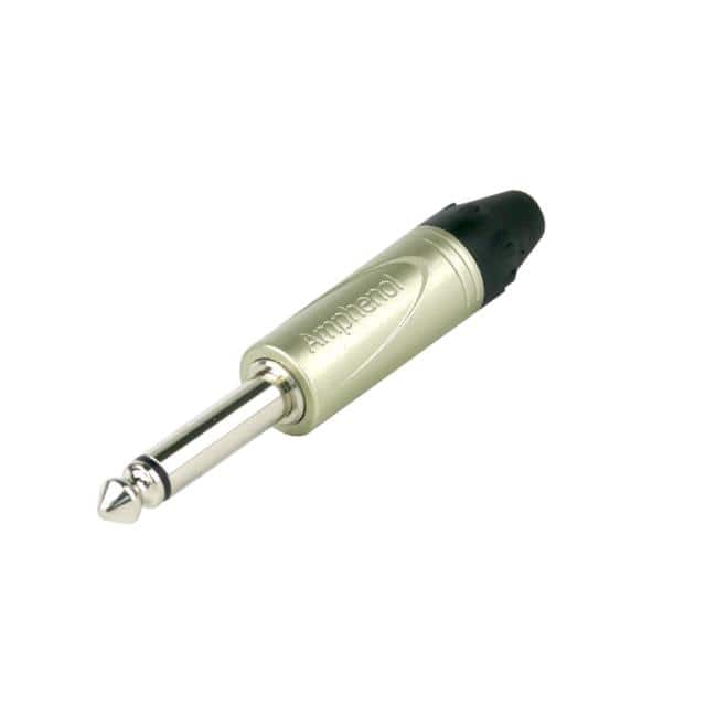 QM2P 1/4" PHONE STR MONO NICKEL