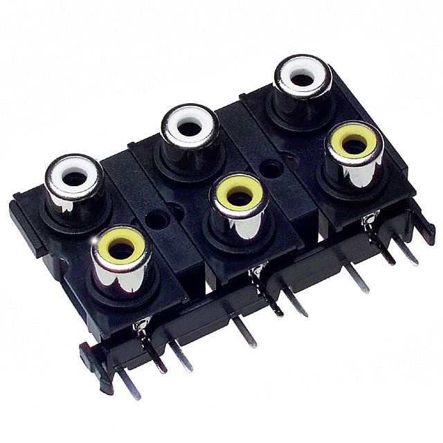 RCJ-61343434 CONN RCA JACK MONO 3.2MM R/A