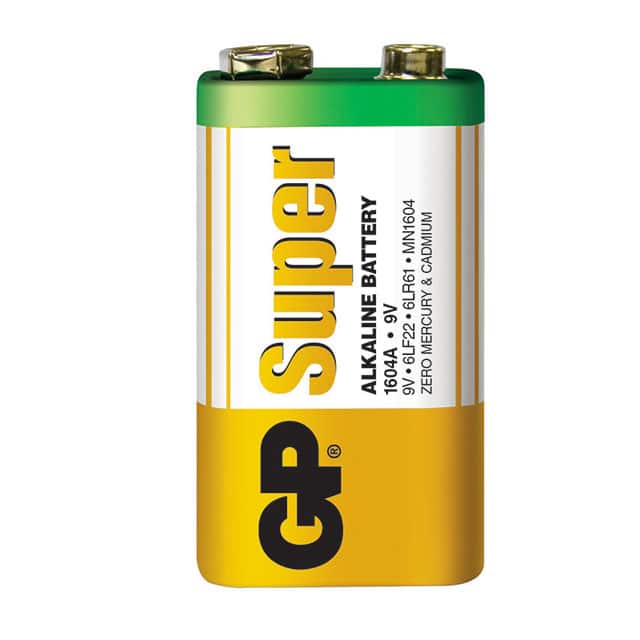 GP SUPER 9V GP SUPER ALKALINE 9V/6LR61 1'S S