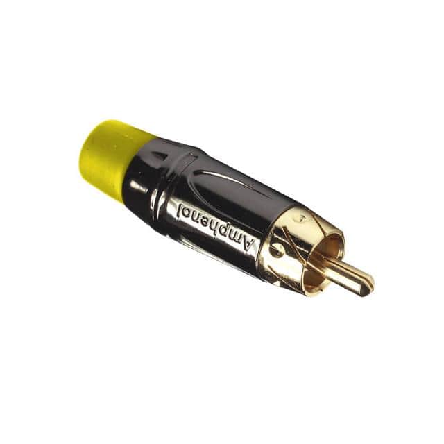 ACPL-CYL RCA SERIES MALE CABLE BLK CHROME