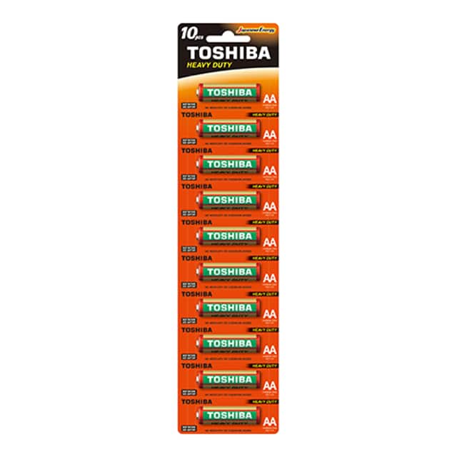 R6KG-X10 (AA) BATTERY ZINC CARBON 1.5V AA 10PK