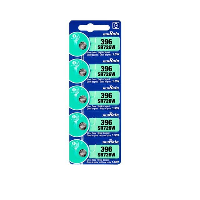 SR726W (SR59) MURATA 396 BATTERY SR 1.55V 7.9M