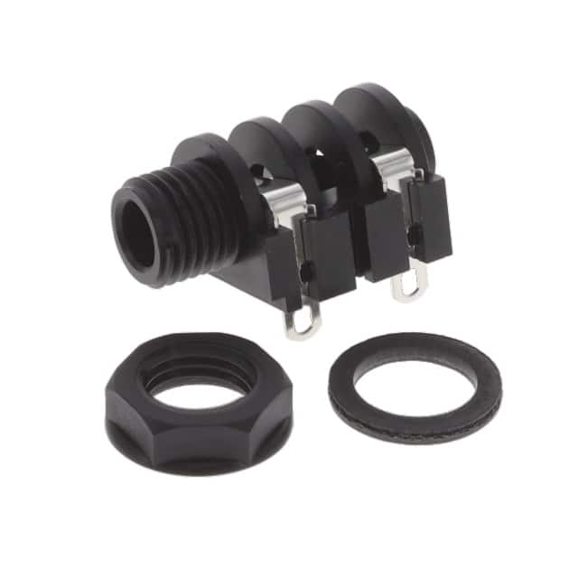 MJ-63032A AUDIO JACK, 6.35 MM, HORIZONTAL,
