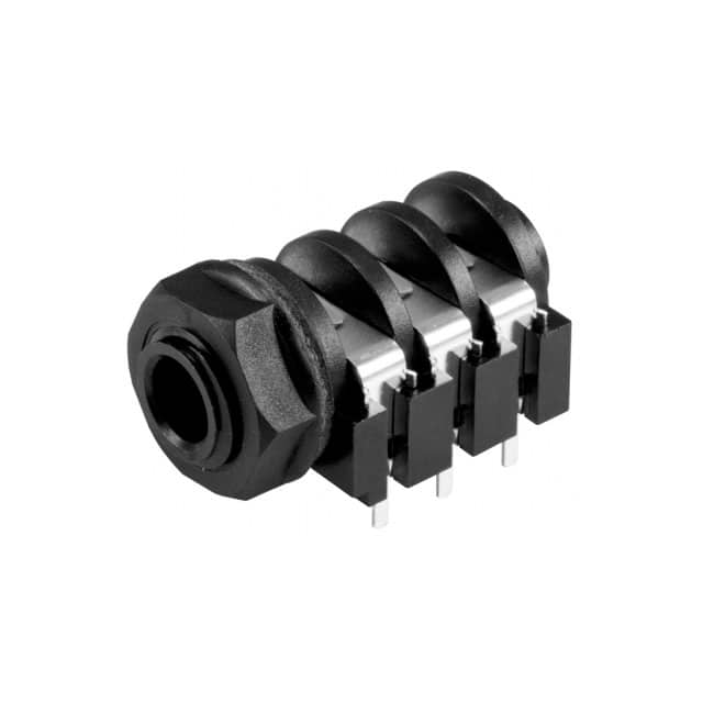 SJ-63073E AUDIO JACK, 6.35 MM, HORIZONTAL,