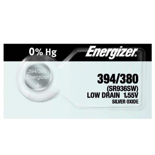 E-380-394 TS SLVR-OX 1.55V 9.5MM BUTTON CELL