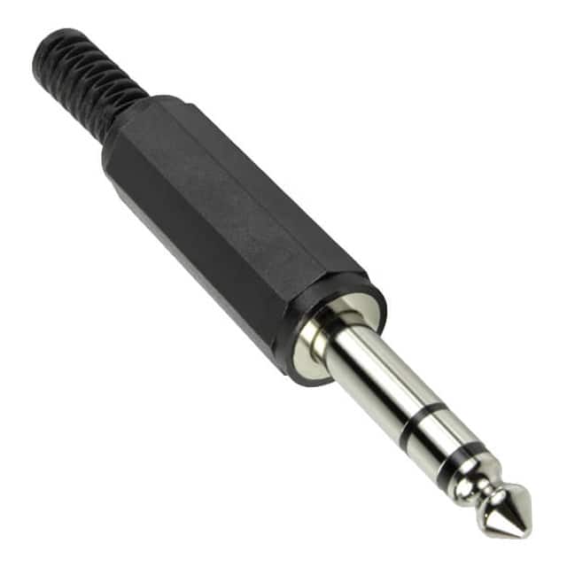 SP-6330 AUDIO PLUG, 6.3 MM, STRAIGHT, 3