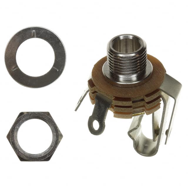 13A CONN JACK MONO 6.35MM PNL MNT