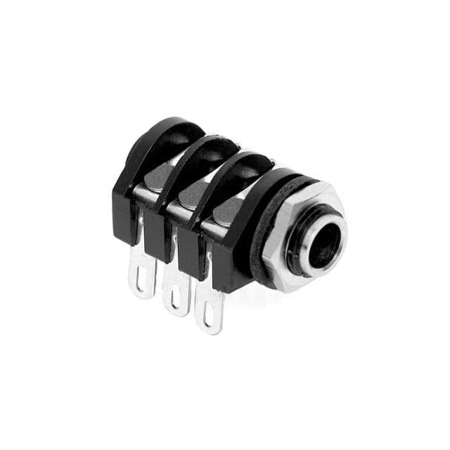 ACJS-MHS 1/4" PHONE STEREO MET NUT  SLD