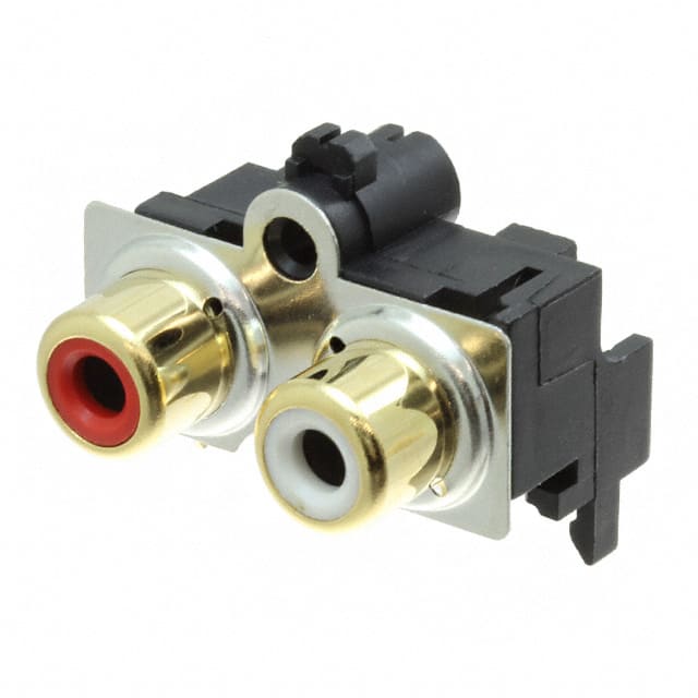 PJRAS2X1S01AUX CONN RCA JACK MONO 3.2MM R/A