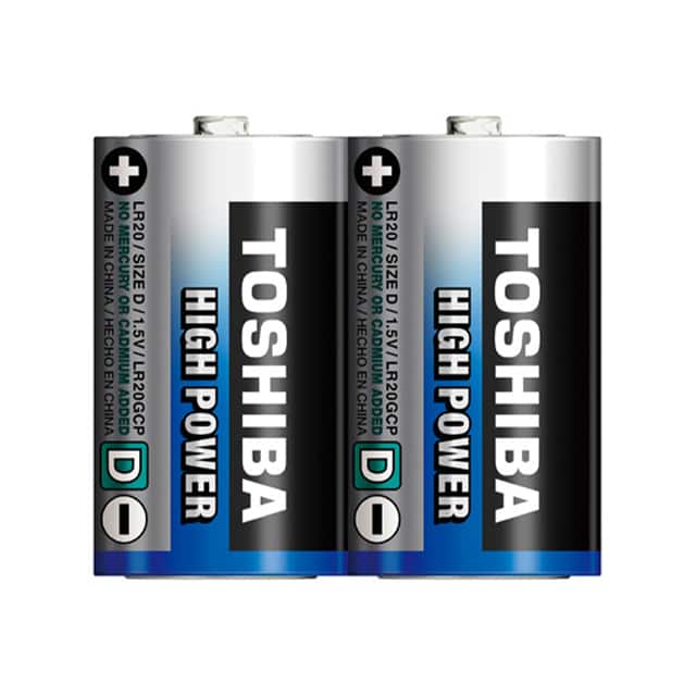 LR20GCNN (D CELL) BATTERY ALKALINE 1.5V D 2 PACK