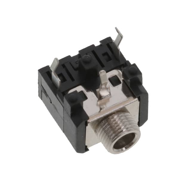 STX-3200-3CB STEREO JACK 3P THREAD SHIELD, B/