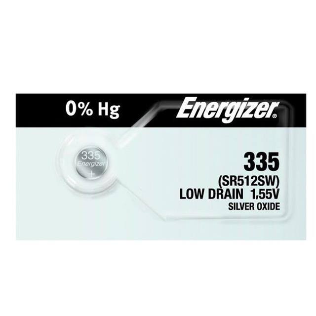 E-335 TS SLVR-OX 1.55V 5.8MM BUTTON CELL