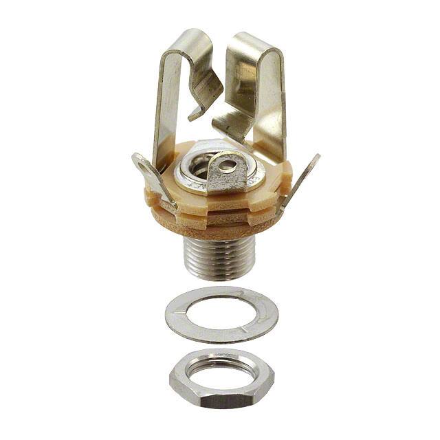 12BPKG CONN JACK STEREO 6.35MM PNL MNT