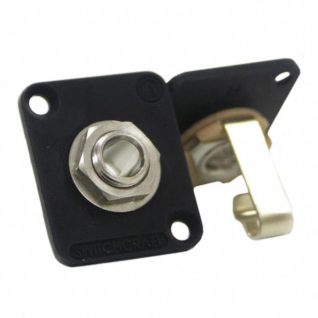 E11B CONN JACK MONO 6.35MM PNL MNT
