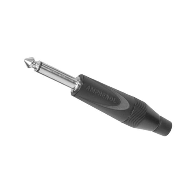 TM2PB BULK 1/4" PHONE STR MONO NICKEL PLAST