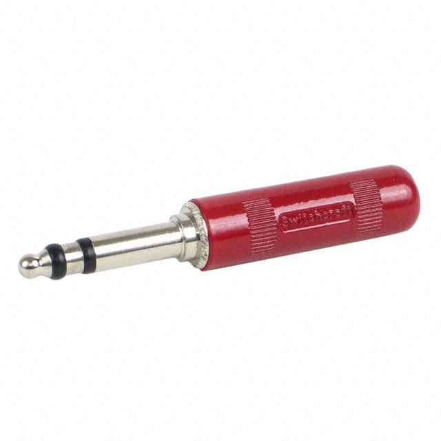 482NC CONN PLUG STEREO 6.35MM 3COND