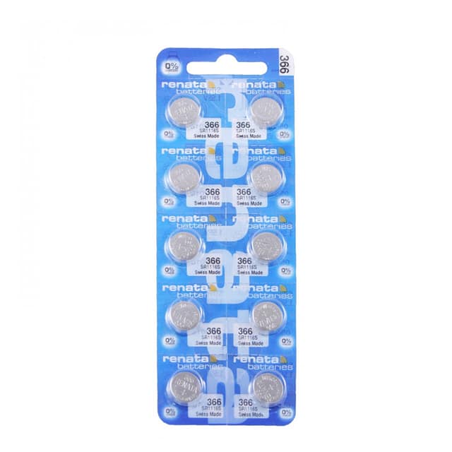 366 RENATA 1.55V 47MAH SILVER OXIDE BATTERY