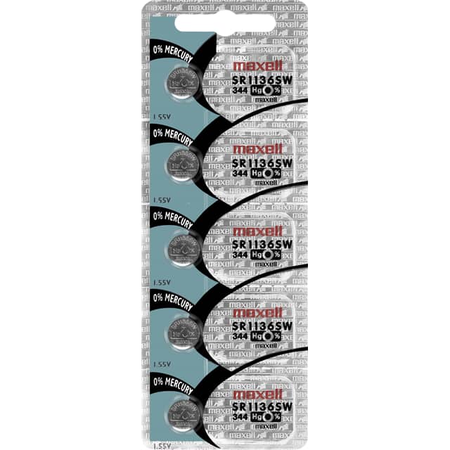344-350 SLVR-OX 1.55V 11.6MM BUTTON CELL