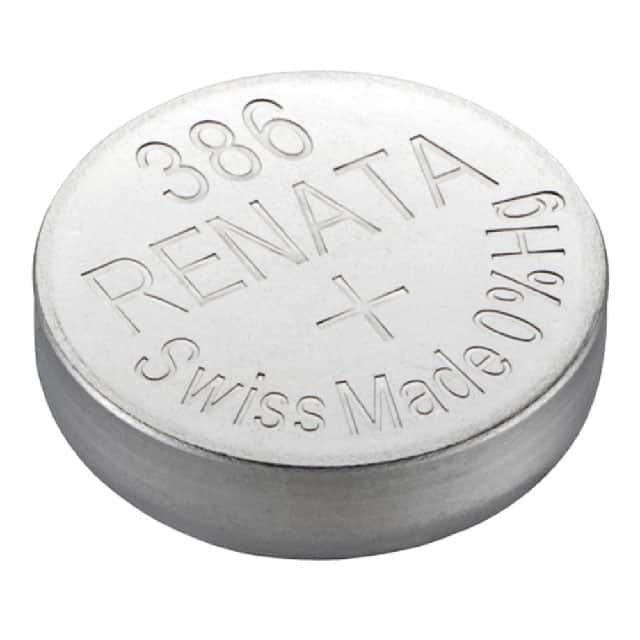 386 RENATA 1.55V 45MAH SILVER OXIDE BATTERY