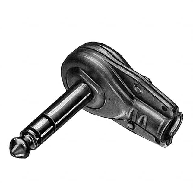 238 CONN PLUG STEREO 6.35MM RA 3COND