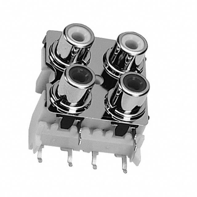 PJRAS2X2S01 CONN RCA JACK MONO 3.2MM R/A