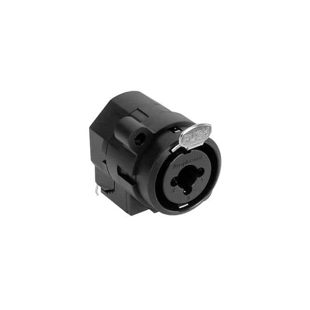 ACJC6HBULK Xlr, 6 Pole(s), Female, Solder T