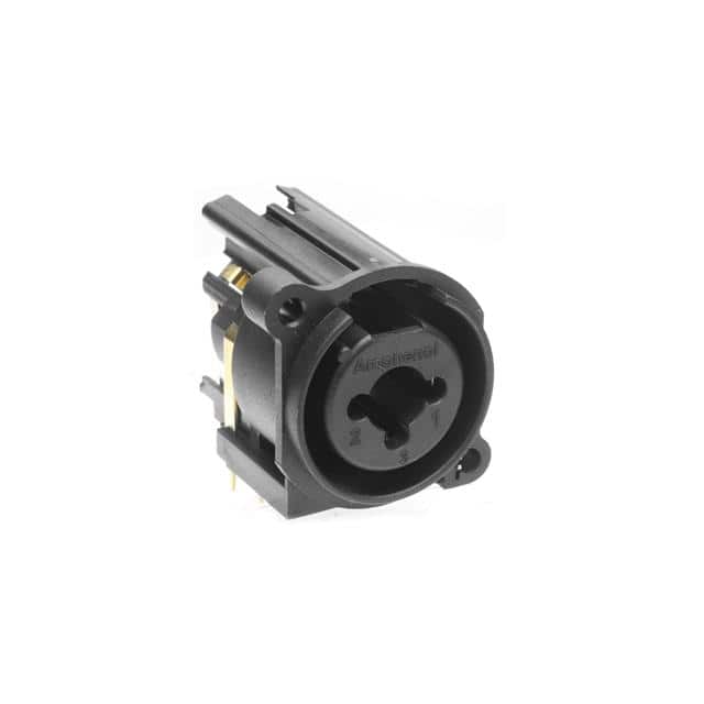 ACJC6AVLBULK Xlr, 6 Pole(s), Female, Solder T