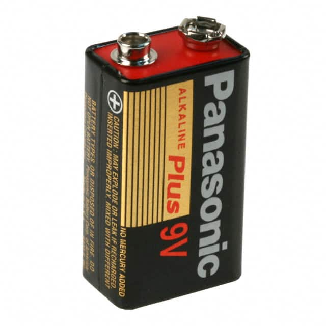 6AM-6PA BATTERY ALKALINE 9V