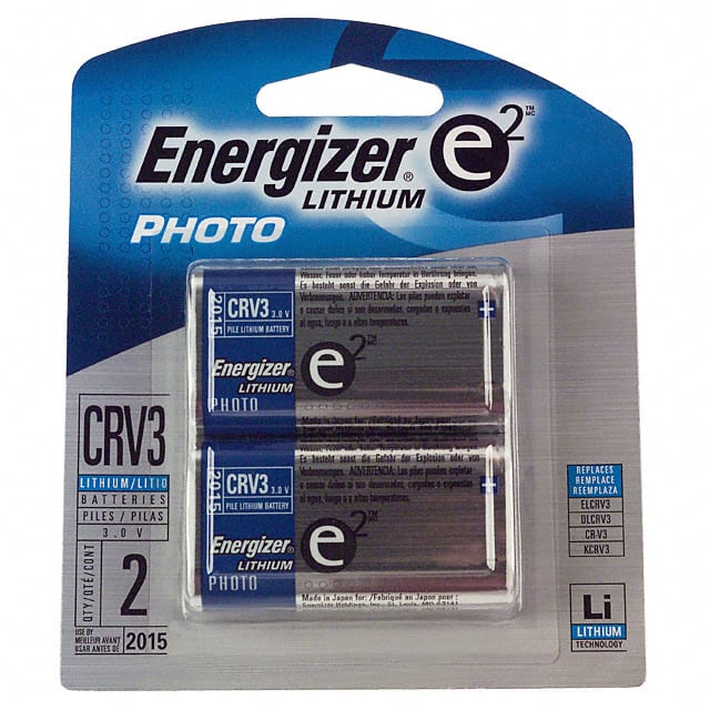 ELCRV3BP2 BATTERY LITHIUM 3V CR-V3 2PK