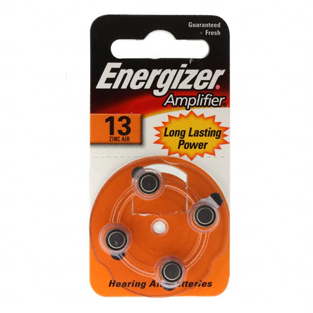 AC13-4AP BATT ZINC 1.4V BUTTON 7.9MM 4PK